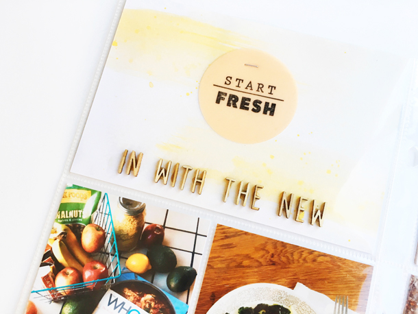 2016 Scrapbook | Week One (via www.laurelandfern.com)