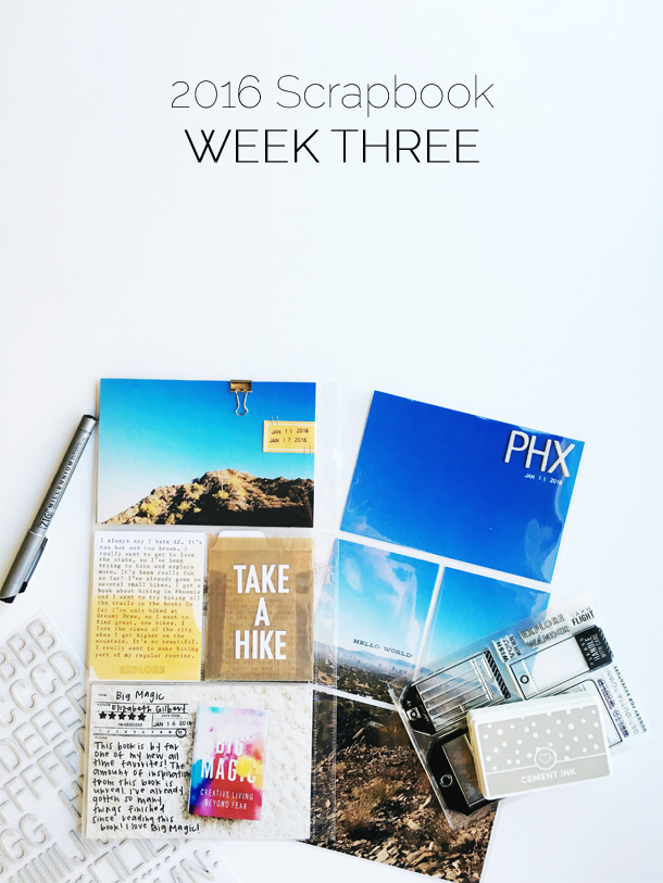 2016 Scrapbook: Week Three (via www.laurelandfern.com)